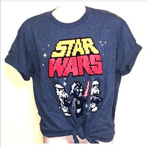 3 for $10! Women’s Star Wars front tie Top